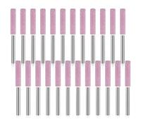 Jzoowar Paquete de 24 Piedras de Pulir para Afilador de Motosierra, Herramienta de Pulido para Afilador de Motosierra de 3X4,8 Mm