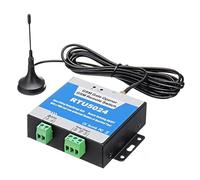 Jzoowar RTU5024 GSM Abridor de Puerta Interruptor de Relé Control Remoto InaláMbrico Acceso una Puerta Antena Larga 850/900/1800/1900MHz Abridor de Puerta