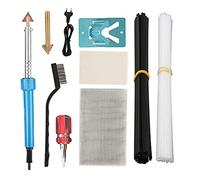 Jzoowar Soldadura de PláStico, MáQuina de Soldadura de PláStico de 80 W, MáQuina de ReparacióN de PláStico para Parachoques de Coche con 2 Puntas de Soldador, Enchufe de la UE