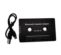 Jzoowar Universal Cassette Bluetooth 5.0 Audio Car Tape Aux Adaptador EstéReo con MicróFono para TeléFono MP3 AUX Cable Reproductor de CD