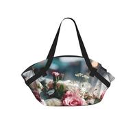 JZQZH Bolsa de camping plegable para picnic al aire libre, uso en la playa, luz cómoda con ramo exquisito único por The Window Print