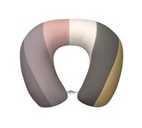 JZQZH Cómoda almohada de cuello de viaje, cálida y rústica, cómoda, suave y elástica, adecuada para viajes, avión, oficina