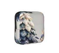 JZQZH Elk By The Tree - Bolsa de almacenamiento compacta para toallas sanitarias para viajes diarios y uso en la oficina, con cremallera para llevar contigo