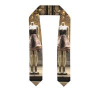 JZQZH Exquisita falda de graduación de 72 pulgadas, suave, cómoda, ligera, plegable para llevar durante la temporada de graduación