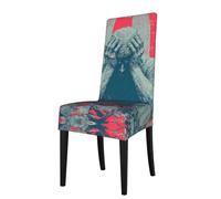 JZQZH Fundas protectoras para sillas con estampado Lost Freedom, buena elasticidad, resistentes al agua, resistentes a los arañazos