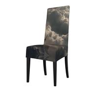 JZQZH Fundas protectoras para sillas con estampado "Staring Into The Abyss", buena elasticidad, a prueba de agua, resistente a los arañazos