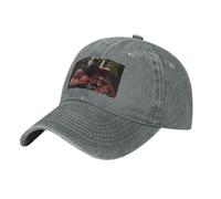 JZQZH Grapes and Wine - Gorra de béisbol de mezclilla para adultos, cómoda, transpirable, ligera para uso diario