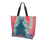 JZQZH Lost Freedom Light - Bolso bandolera reutilizable para mujer, resistente y duradero para viajes diarios