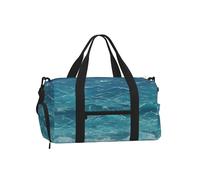 JZQZH The Deep Blue Sea - Bolsa cruzada de mano de gran capacidad, ligera, resistente al agua, para viajes al aire libre