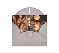 JZSLMJ Quiet Brew - Tarjeta de felicitación para sobres grises en forma de corazón, vacaciones, cumpleaños, día de San Valentín, bodas