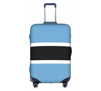 JZSTY Funda de maleta duradera y elegante con la bandera de Botswana para viajes y negocios, resistente a los arañazos y al polvo, White, M