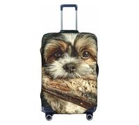 JZSTY Funda duradera y elegante para cachorros corriendo para viajes y negocios, resistente a los arañazos y al polvo, White, S