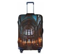 JZSTY Funda duradera y elegante para maleta de iglesia solemne para viajes y negocios, resistente a los arañazos y al polvo, White, S