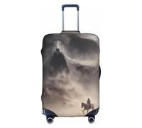 JZSTY Funda duradera y elegante para maleta, para viajes y negocios, resistente a los arañazos y al polvo, White, M