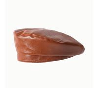 JZTDYPP Boina Mujer Boina Unisex De Cuero, Estilo Boina De Artista, Gorro Tipo Pescador, Gorro De Pintor, Gorro De Lana.