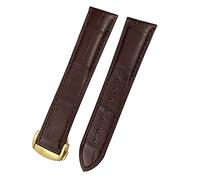 JZWCHQ 18 mm de 19 mm 20 mm 21 mm 22 mm Band de reloj de cocodrilo para 300 de ville AT150