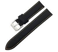 JZWCHQ 20 mm de 21 mm 22 mm Babillo de muñeca de tela de nylon negro Cinturón para accesorios de vigilancia de Le Petit Prince