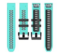 JZWCHQ 22 26 mm Correa de Banda de vigilancia de Silicona de liberación rápida para Descenso MK1 MK2 MK2I Madrea para Tactix Delta Bracelet Correa (Color: A, Tamaño: 26 mm Descendente MK1)