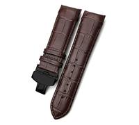 JZWCHQ 22 mm de 23 mm 24 mm Currucón curvo Fit para T035617 COWHIDE RELAVE CORRETA Pulseras de cierre de pulseras