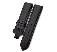JZWCHQ 22 mm de 23 mm 24 mm Currucón curvo Fit para T035617 COWHIDE RELAVE CORRETA Pulseras de cierre de pulseras