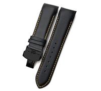 JZWCHQ 22 mm de 23 mm 24 mm Currucón curvo Fit para T035617 COWHIDE RELAVE CORRETA Pulseras de cierre de pulseras