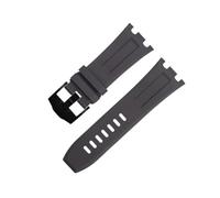 JZWCHQ 28 mm Nature Fluorine Accesorios de caucho suave Banda de reloj para correa AP para audemares y cinturón de piguet 15710/15703 no qucik liberación