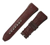 JZWCHQ 28 mm Nylon Cowhide Silicone Reloj Strapa Black Blue Pleging Buckle Watchband For Franck Muller Series Watch