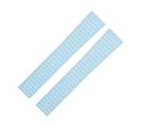 JZWCHQ Accesorios de banda de vigilancia de goma suave de 19 mm Fluorubber adecuado para correa para correa 5067a-001