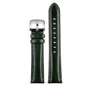JZWCHQ Accesorios de banda para vigilancia 20 mm de 22 mm Coraja de cuero para la banda Vintage Watch Band