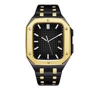 JZWCHQ Banda de acero inoxidable para 8 7 45 mm Cinturón de metal de negocios para iWatch 8 7 45 mm 44 mm para la pulsera de lujo de la correa AP