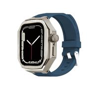 JZWCHQ Banda de goma Metal Metal Aley Acero inoxidable de acero inoxidable, para S10 46 mm de 42 mm Serie Modificación de modificación de modificación Strap Store Accesorios de la caja del reloj