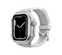 JZWCHQ Banda de goma Metal Metal Aley Acero inoxidable de acero inoxidable, para S10 46 mm de 42 mm Serie Modificación de modificación de modificación Strap Store Accesorios de la caja del reloj