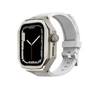 JZWCHQ Banda de goma Metal Metal Aley Acero inoxidable de acero inoxidable, para S10 46 mm de 42 mm Serie Modificación de modificación de modificación Strap Store Accesorios de la caja del reloj