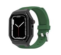 JZWCHQ Banda de goma Metal Metal Aley Acero inoxidable de acero inoxidable, para S10 46 mm de 42 mm Serie Modificación de modificación de modificación Strap Store Accesorios de la caja del reloj