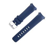 JZWCHQ Banda de reloj de liberación rápida de extremo curvado para la banda de goma Fluoro Fluoro de la familia Strap