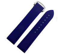 JZWCHQ Banda de reloj de silicona impermeable para la correa de Omega Comas Meidus Rudder Raver Correa 22 mm