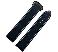 JZWCHQ Banda de reloj de silicona impermeable para la correa de Omega Comas Meidus Rudder Raver Correa 22 mm