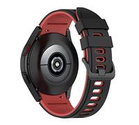 JZWCHQ Banda de silicona de extremo curvado oficial de 20 mm para Galaxy Watch 4 Classic 46 42 mm Strap Watch4 44 40 mm Banda de reemplazo