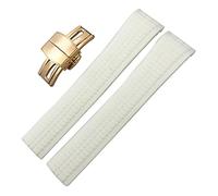 JZWCHQ Banda de vigilancia de goma de 21 mm para Patek Aquanaut Philippe para PP 5164A 5167A Pulseros de correa de reloj de silicona impermeable