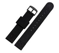 JZWCHQ Banda de vigilancia de lona de mezclilla para una pulsera de marca Strap deportiva al aire libre 18 mm 20 mm 22 mm