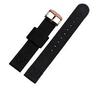 JZWCHQ Banda de vigilancia de lona de mezclilla para una pulsera de marca Strap deportiva al aire libre 18 mm 20 mm 22 mm