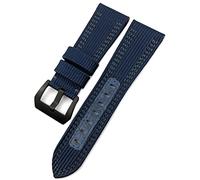 JZWCHQ Banda de vigilancia de reloj de vaca de lienzo de nylon de 26 mm para Panerai PAM985 Sumersiblea Accesorios de luminor Pulsero