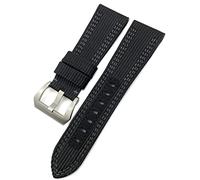 JZWCHQ Banda de vigilancia de reloj de vaca de lienzo de nylon de 26 mm para Panerai PAM985 Sumersiblea Accesorios de luminor Pulsero