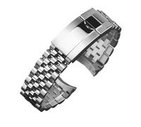 JZWCHQ Banda de vigilancia Jubilee Compatible con Sub GMT Yacht Daytona 20 mm 21 mm Correa para hombres Luxury Watch Cadena Mod Parts Accesorios de reemplazo (21 mm)