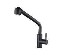 JZWCHQ Cocina Negra Suple out Dos Funciones Fregadero Giratorio de 360 Grados Mezcla de Acero Inoxidable Purificador de Agua Purificador