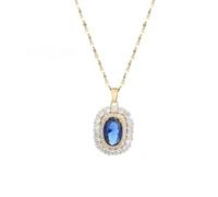 JZWCHQ Collar Cadena Colgante Hombres Mujeres Collares de joyería para Mujeres