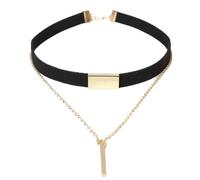 JZWCHQ Collar Cadena de Colgantes Hombres Mujeres Joyas Cabecillo de Mujeres Collar