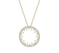 JZWCHQ Collar con colgante redondo para mujer, colgante para banquete, moderno, exquisito y elegante, collares de joyería para mujer, AA2, A