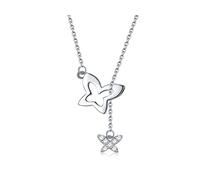 JZWCHQ Collar de doble mariposa con incrustaciones 5a cubic circón femenino joyería fina novia regalo en China