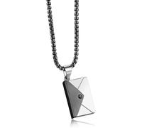 JZWCHQ Collar Hombres, Collar de Collar Cablo